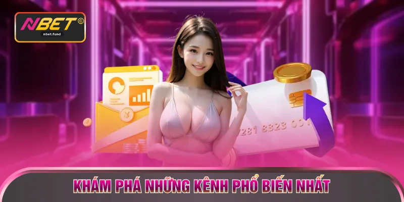Khám phá những kênh phổ biến nhất