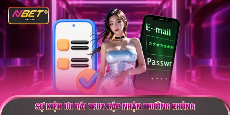 Sự kiện ưu đãi truy cập nhận thưởng khủng